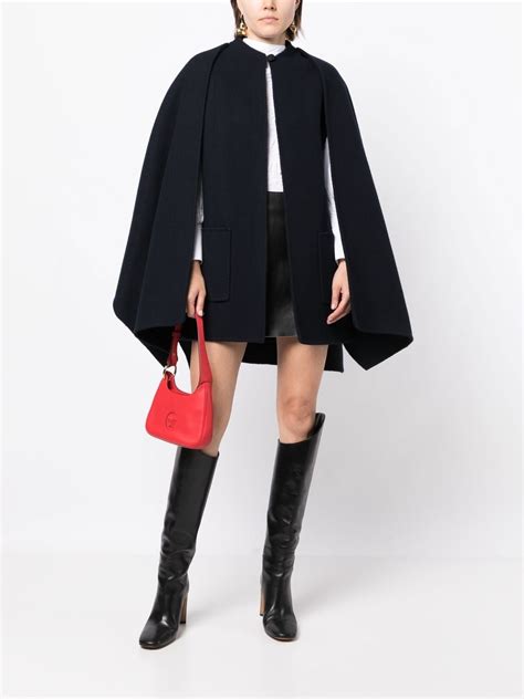 christian Dior cape coat